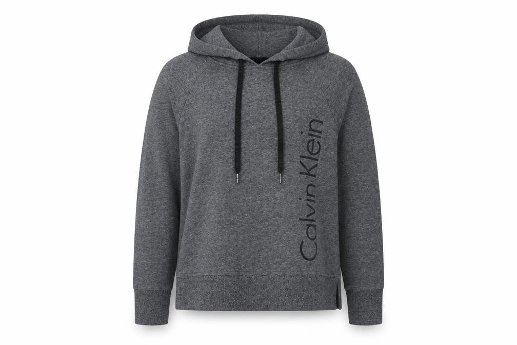 Womens UK Size M Calvin Klein Grey Pullover Hoodie