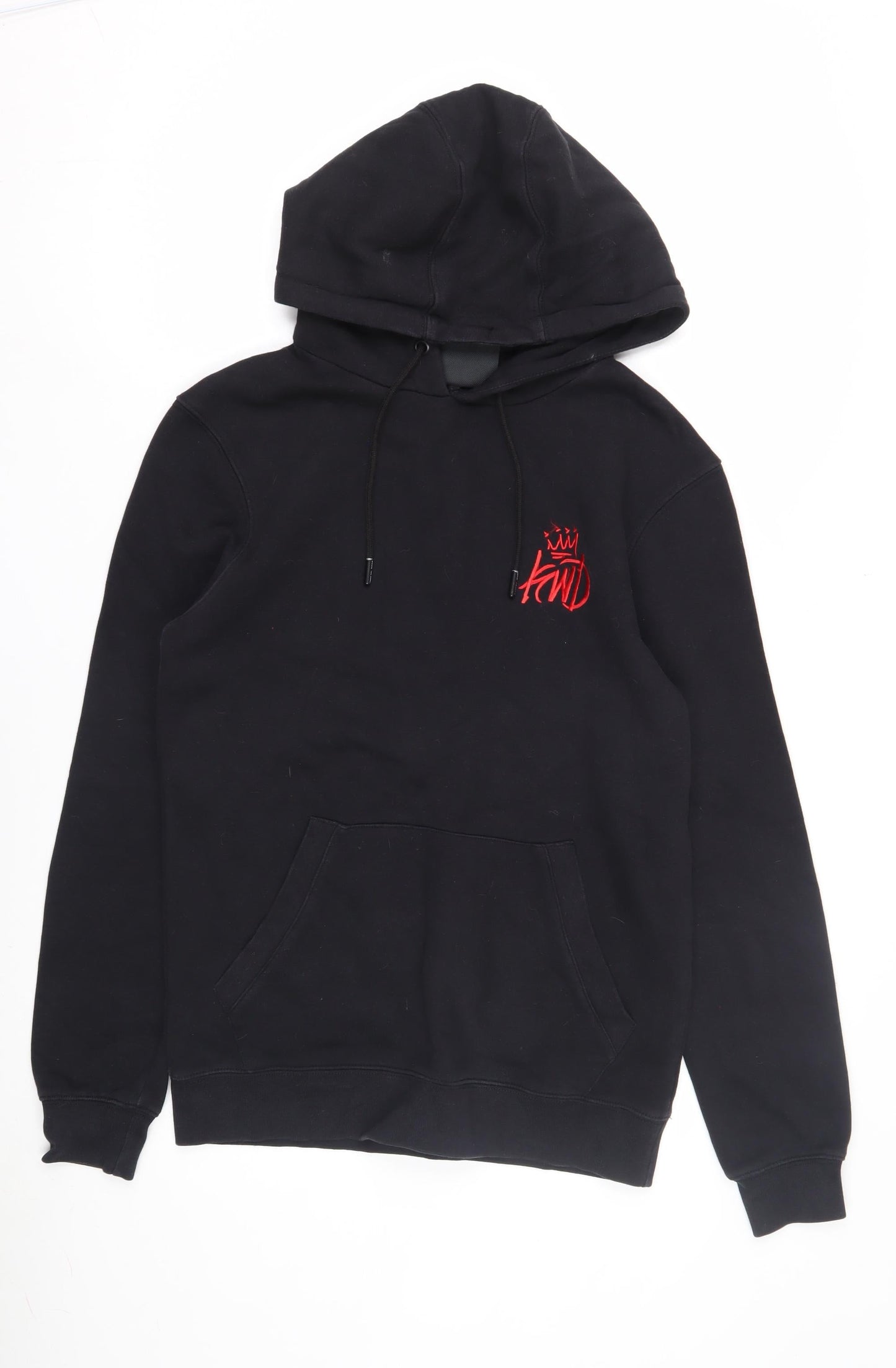 Mens UK Size S Kings Will Dream Black Pullover Hoodie