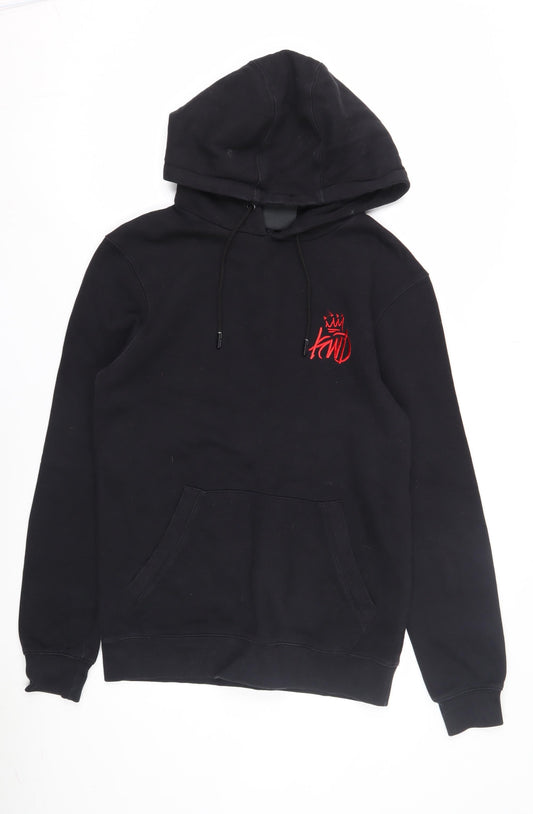 Mens UK Size S Kings Will Dream Black Pullover Hoodie