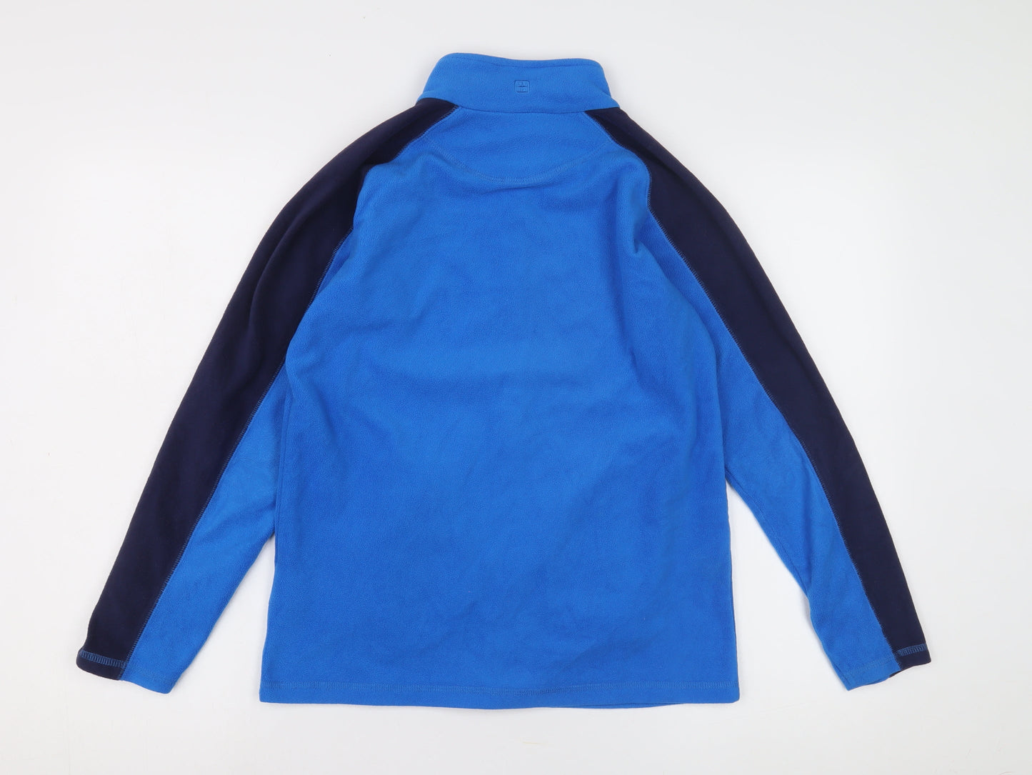 Mountain Warehouse Boys' Blue Fleece Track Jacket 13 Years