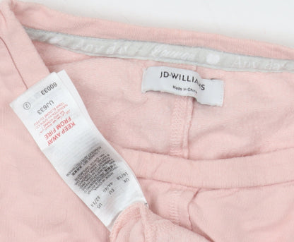 JD Williams Women's Pink Crew Neck Long Sleeve Top 14