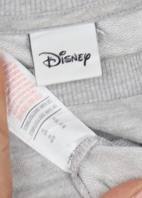 Unisex Adults UK Size 14 Disney Grey Basic T-Shirt