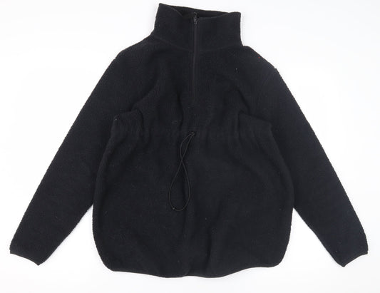 Womens UK Size 10 Mountain Warehouse Black Pullover Hoodie