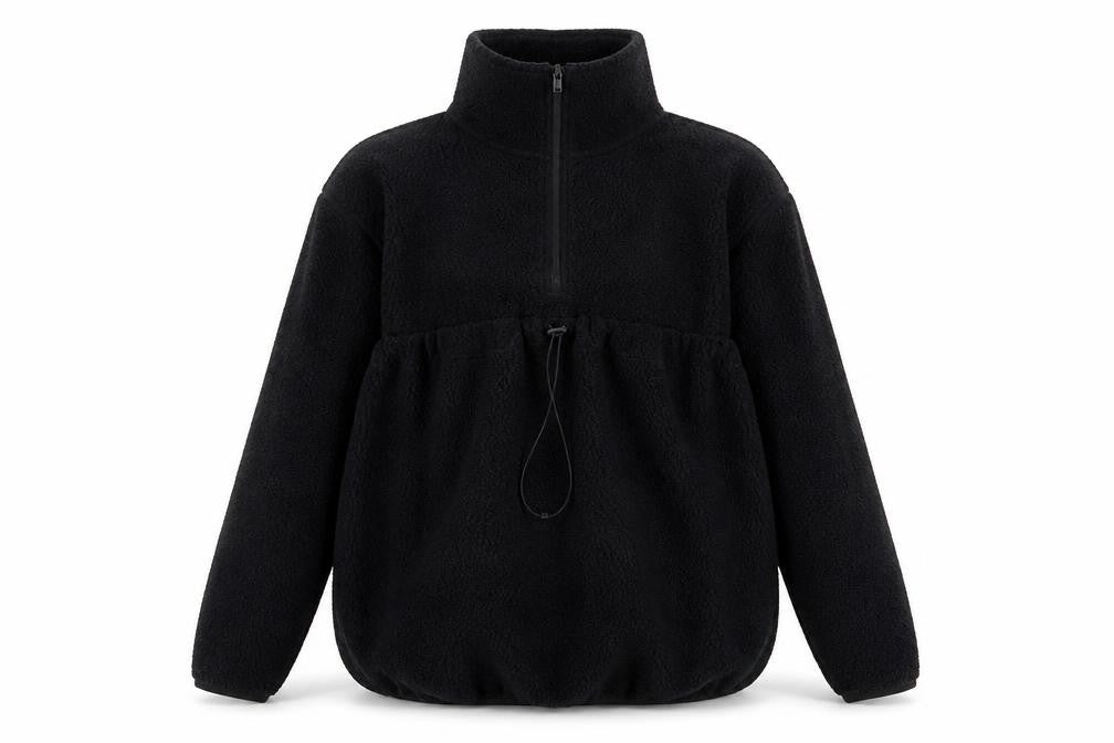Womens UK Size 10 Mountain Warehouse Black Pullover Hoodie