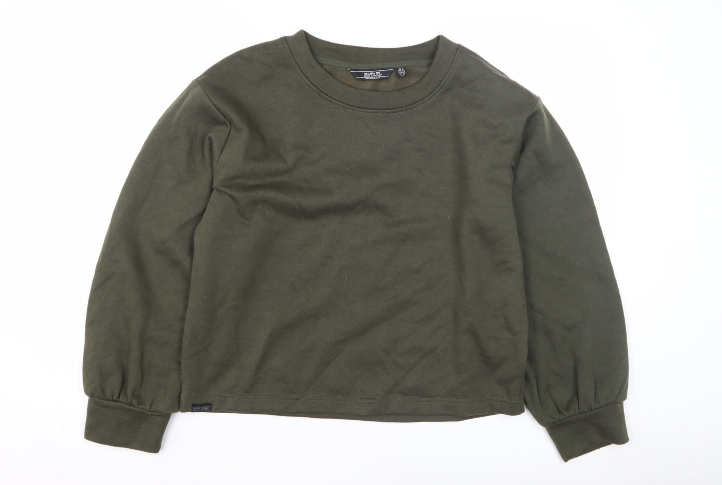 Regatta Women's Green Crewneck Pullover Sweatshirt - Size 12