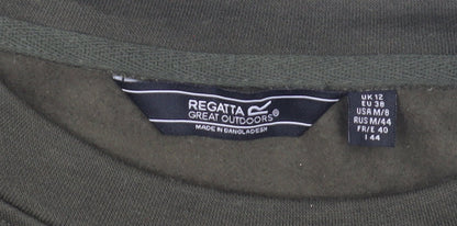 Regatta Women's Green Crewneck Pullover Sweatshirt - Size 12