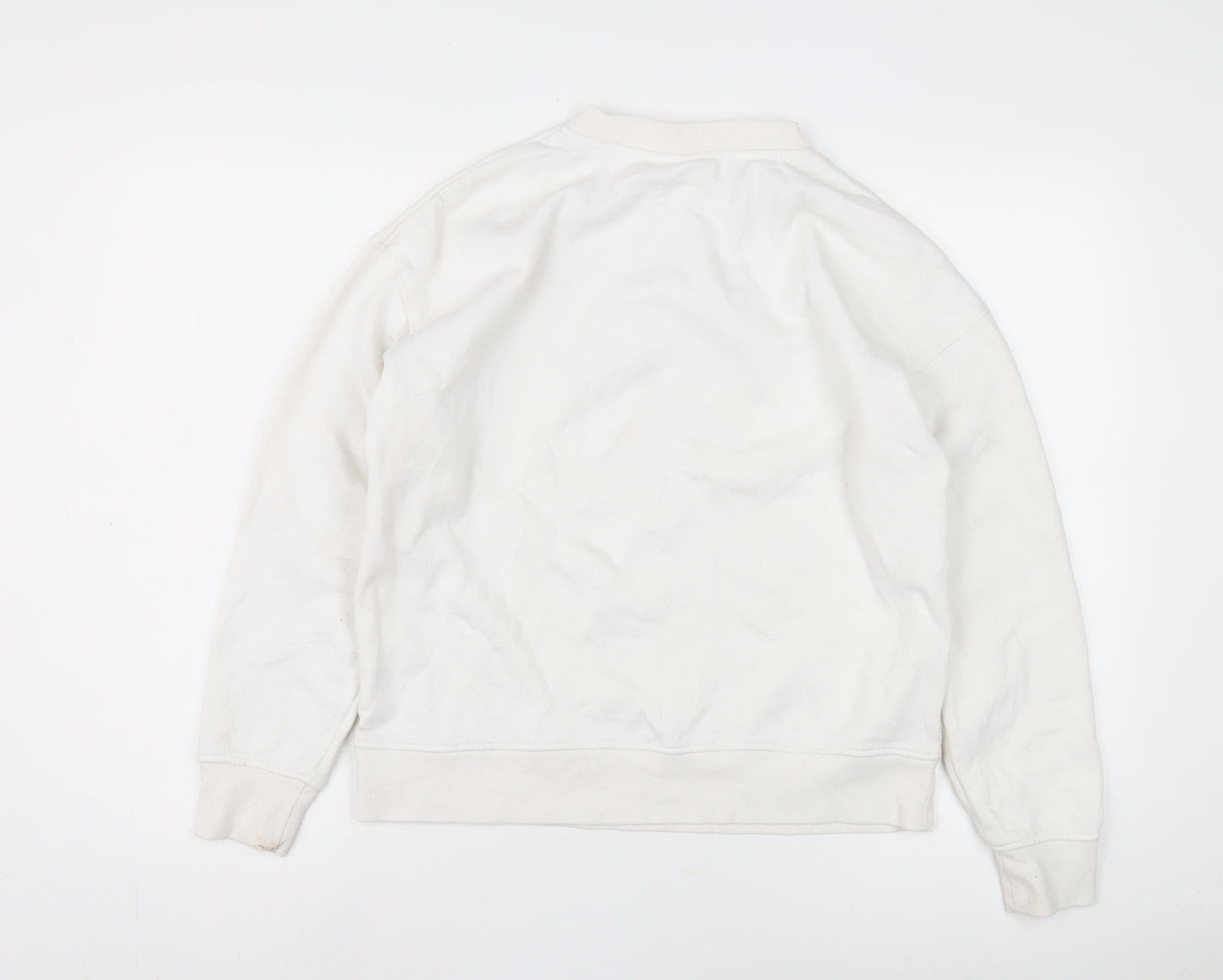 Womens UK Size XS Disney White Pullover Sweatshirt