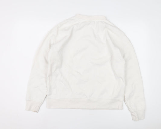 Womens UK Size XS Disney White Pullover Sweatshirt