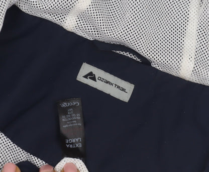 Ozark Trail Unisex Blue XL Waterproof Jacket