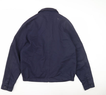 Mens UK Size M Marks and Spencer Blue Basic Jacket