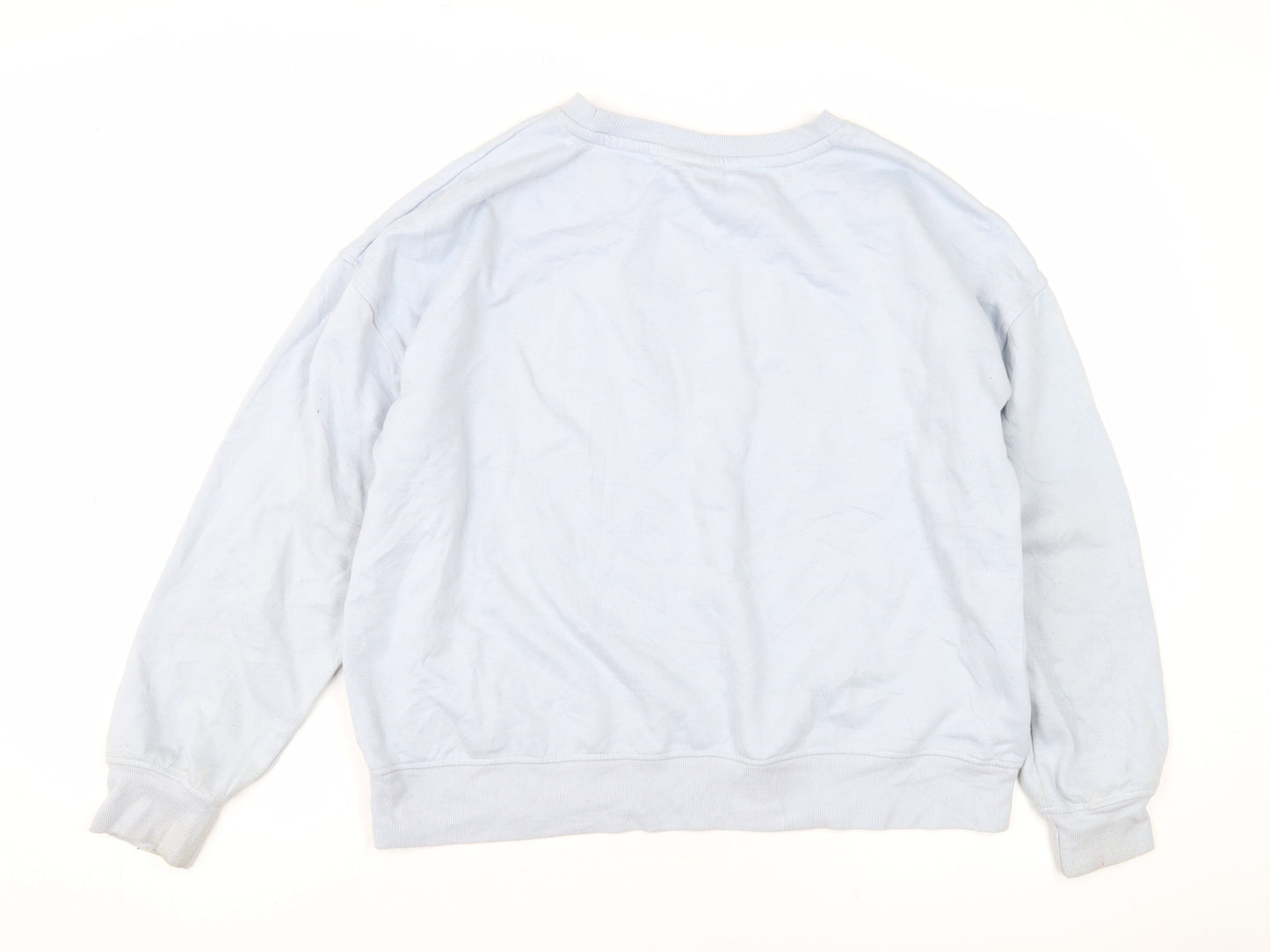 Womens UK Size M Disney Blue Pullover Sweatshirt