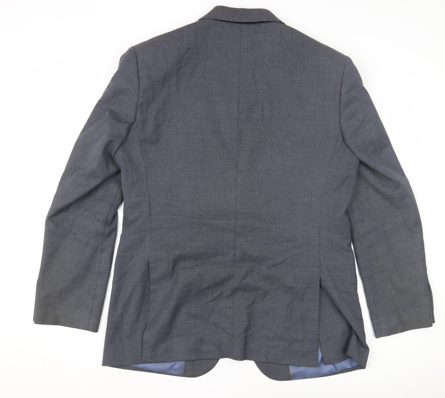 Marks and Spencer Men's Blue Blazer - Size 40 Regular Fit