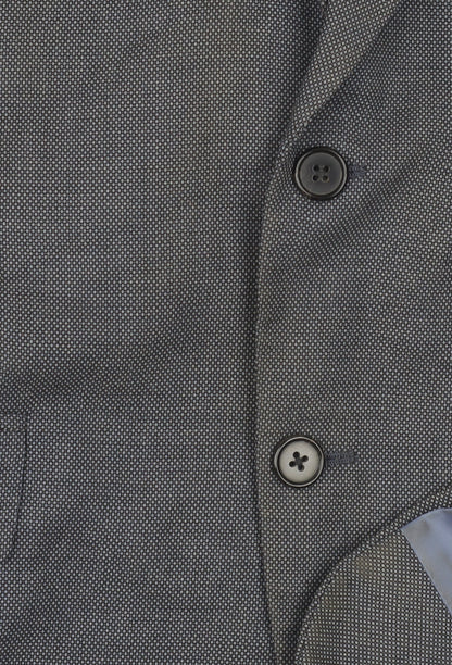Marks and Spencer Men's Blue Blazer - Size 40 Regular Fit