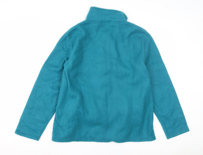 Womens UK Size M Anne De Lancay Blue Basic Jacket
