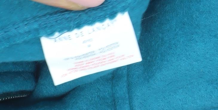 Womens UK Size M Anne De Lancay Blue Basic Jacket