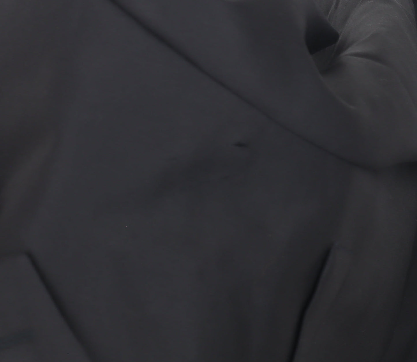 DKNY Men's Black Wool Blazer, Size 42, Single-Breasted