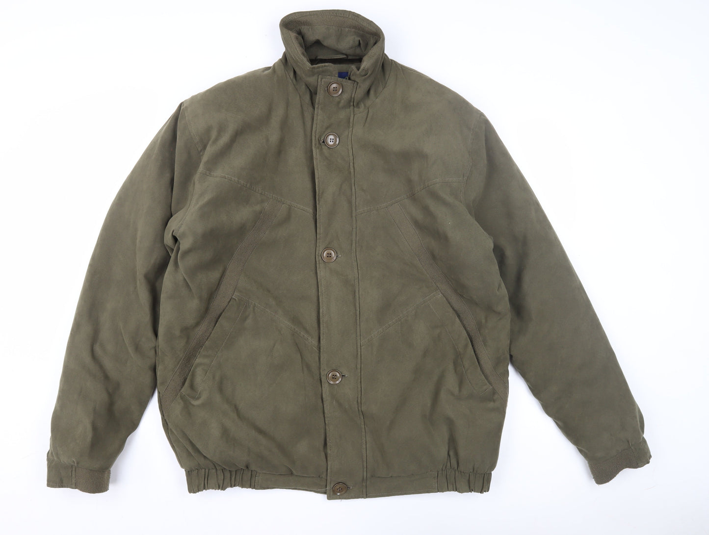 Mens UK Size M Invicta Green Basic Jacket