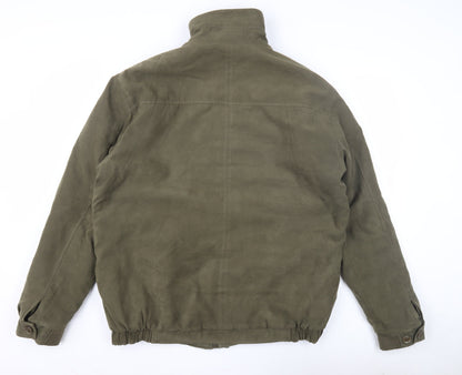 Mens UK Size M Invicta Green Basic Jacket