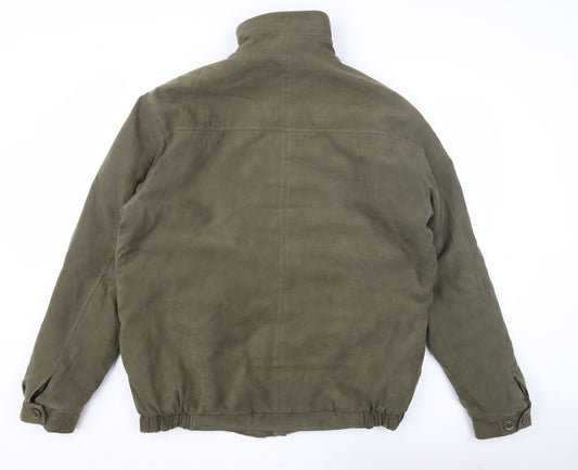 Mens UK Size M Invicta Green Basic Jacket