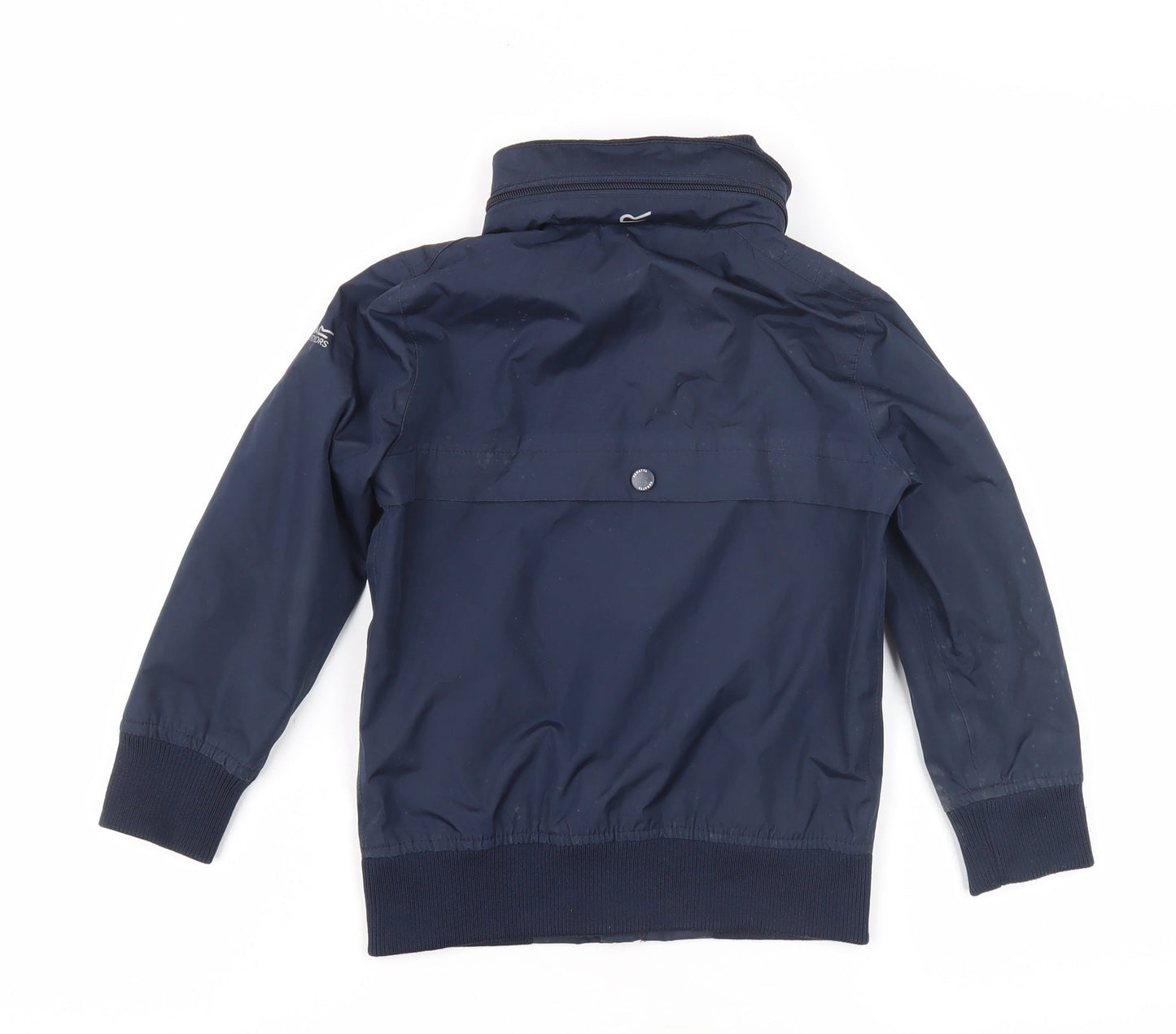 Regatta Boys Blue Bomber Jacket 5-6 Years Zip Casual