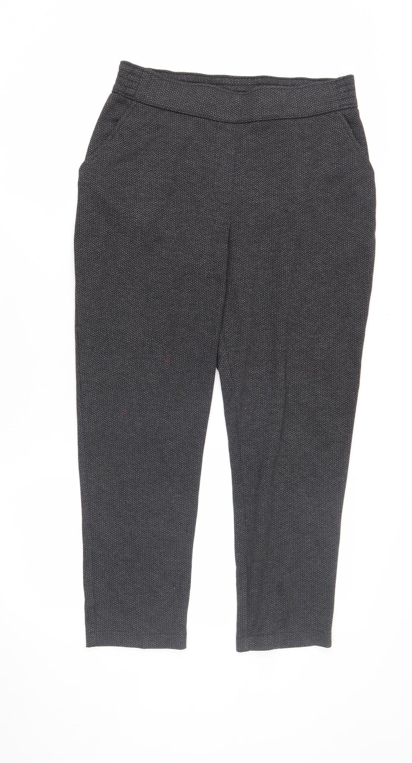 Womens UK Size 12 Bonmarché   Black Trousers