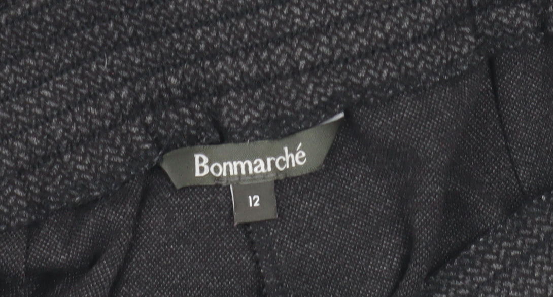 Womens UK Size 12 Bonmarché   Black Trousers