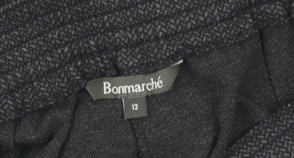 Womens UK Size 12 Bonmarché   Black Trousers