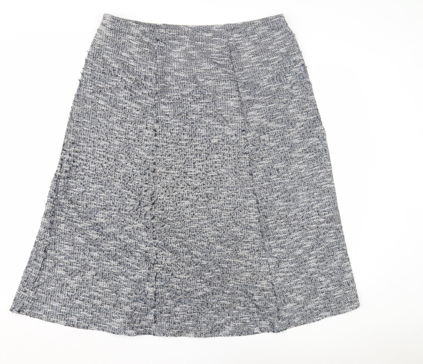 Marks and Spencer Women's Grey A-Line Midi Skirt