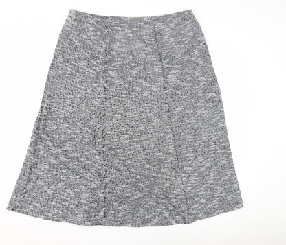 Marks and Spencer Women's Grey A-Line Midi Skirt