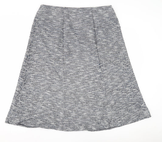 Marks and Spencer Women's Grey A-Line Midi Skirt