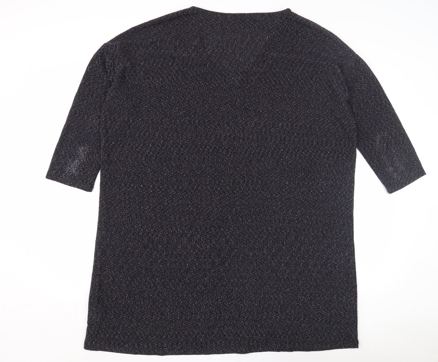 Hush Women's Multicoloured V-Neck Top Size 14