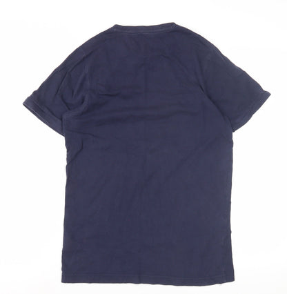 Luke Sport Men's Blue T-Shirt, Size S, Crew Neck