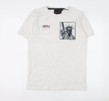 Supply & Demand Men’s White Liberty Graphic Tee M