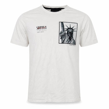 Supply & Demand Men’s White Liberty Graphic Tee M