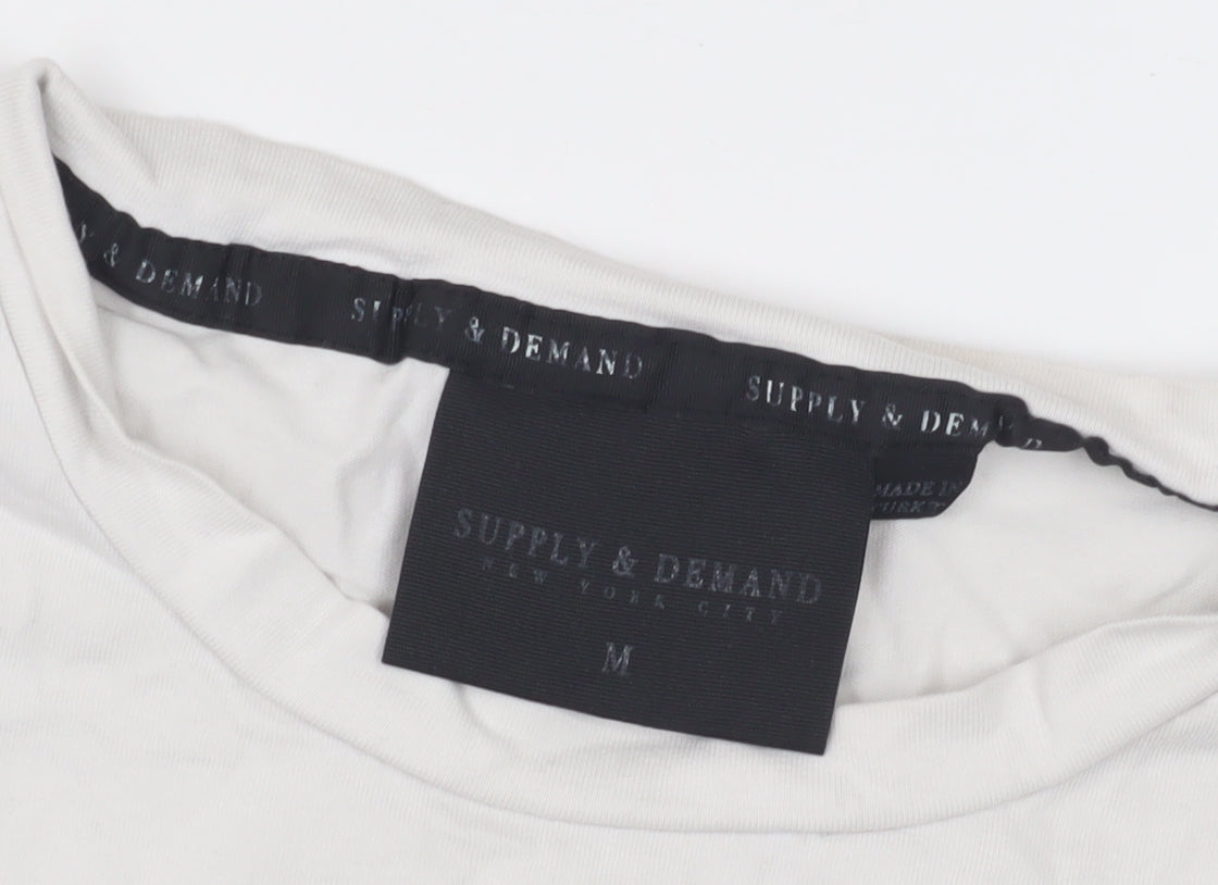 Supply & Demand Men’s White Liberty Graphic Tee M