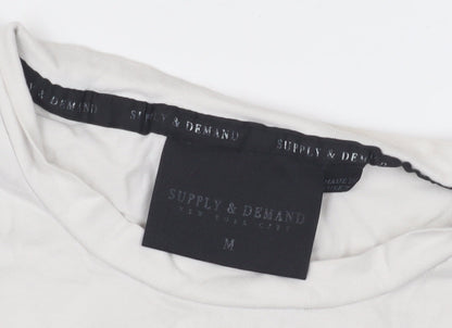 Supply & Demand Men’s White Liberty Graphic Tee M