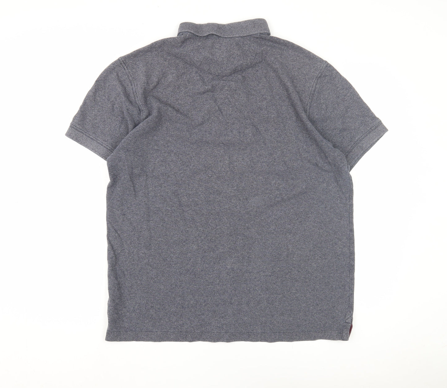 Criminal Men's Grey Polo Shirt, Size L, Casual Style