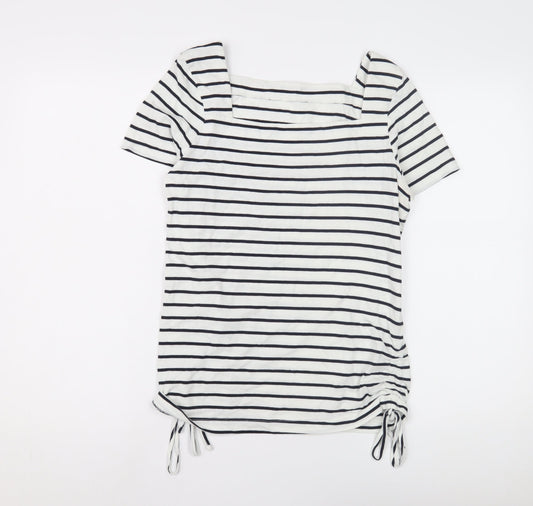 Womens UK Size 10 NEXT White Basic T-Shirt