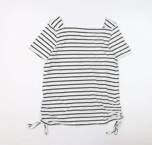 Womens UK Size 10 NEXT White Basic T-Shirt