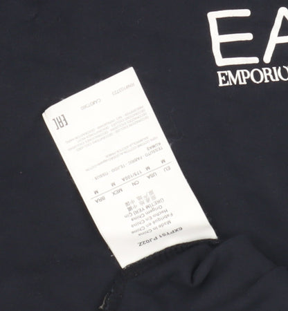 Mens UK Size M Emporio Armani Black  T-Shirt