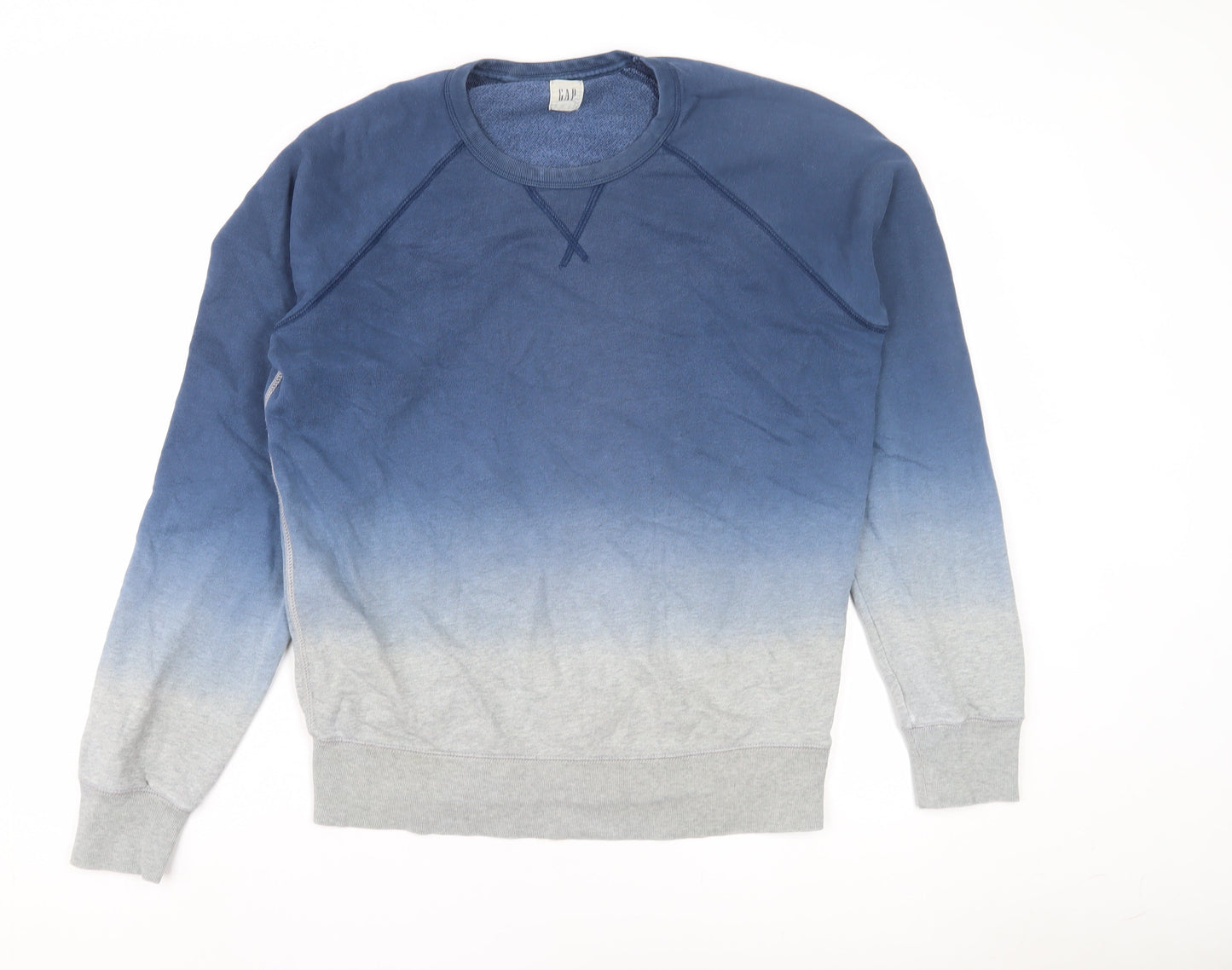 Mens UK Size S Gap Blue Pullover Sweatshirt