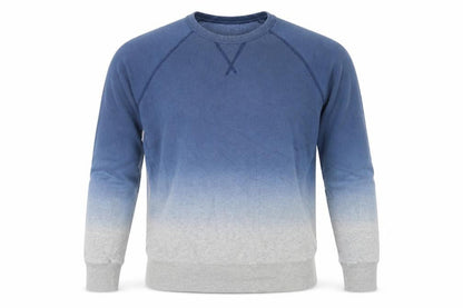 Gap Men's Blue Pullover Sweatshirt, Size S with Ombre Design