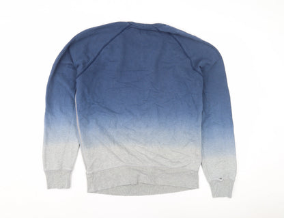 Mens UK Size S Gap Blue Pullover Sweatshirt