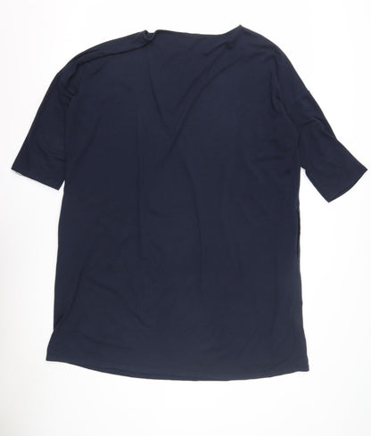 Hush Women's Blue Dress Size 12 with Boat Neck