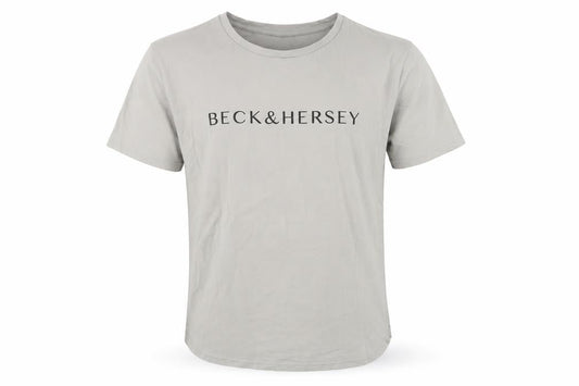 Mens UK Size XL Beck & Hersey Grey  T-Shirt