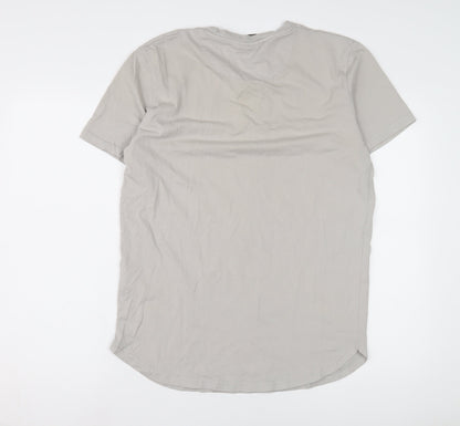Mens UK Size XL Beck & Hersey Grey  T-Shirt