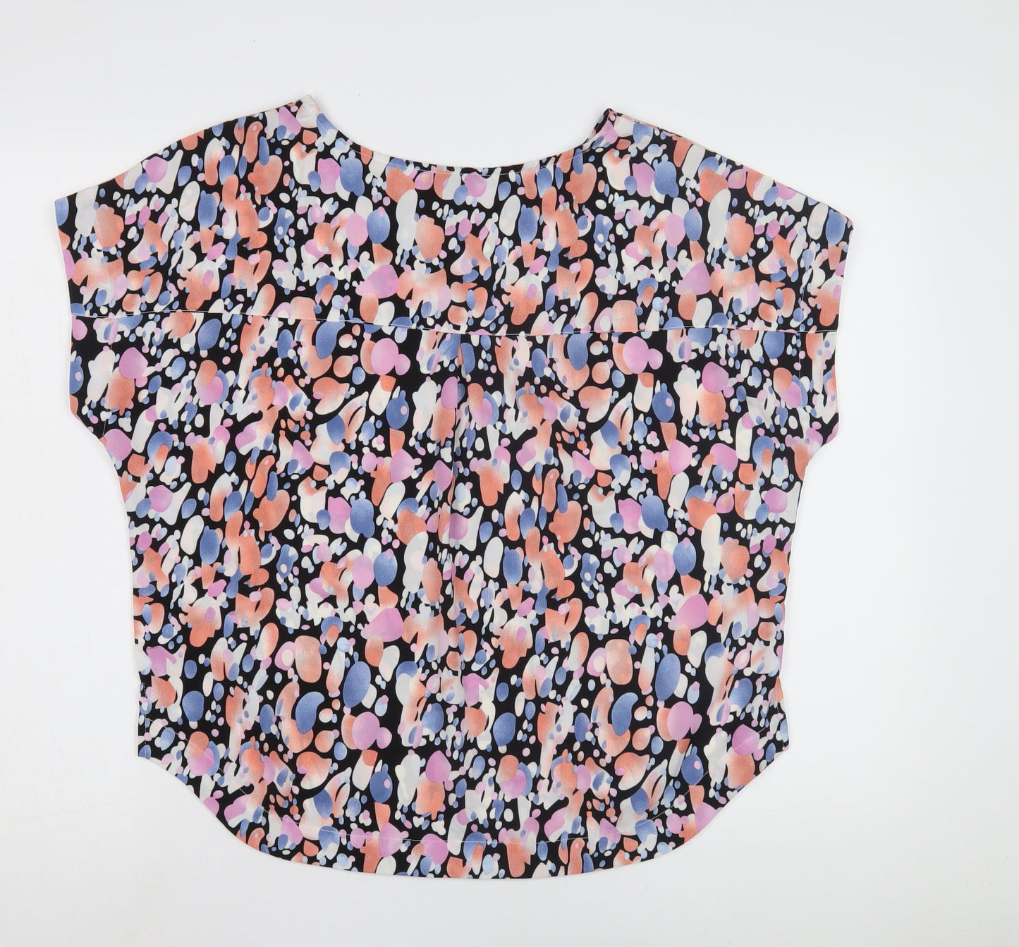 Womens UK Size M Izabel London Multicoloured Basic Blouse