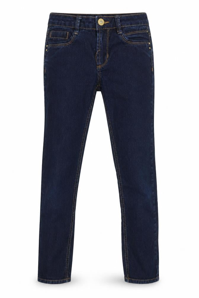 Teenss UK Size 11-12 Tammy Regular Fit Straight Blue Jeans
