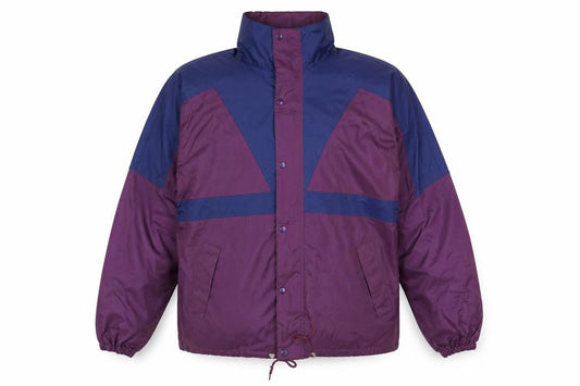 Mens UK Size XL CHILLSTOPPER Purple Windbreaker Coat