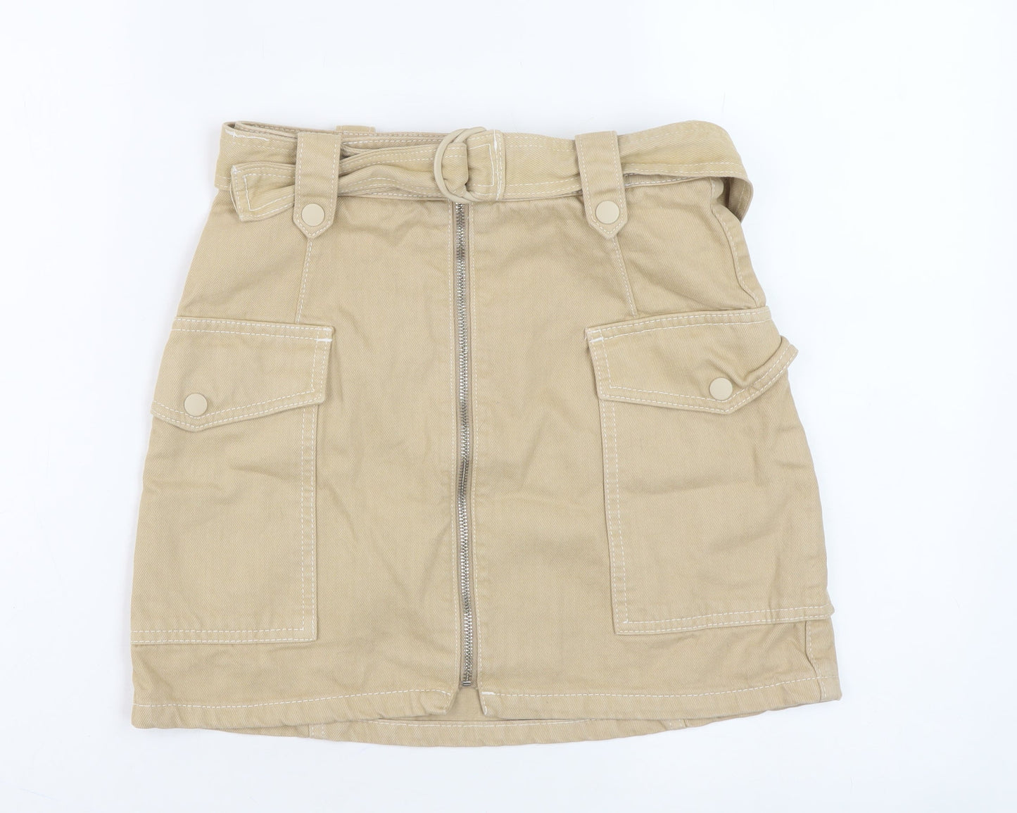 Womens UK Size 6 Topshop Cargo  Skirt